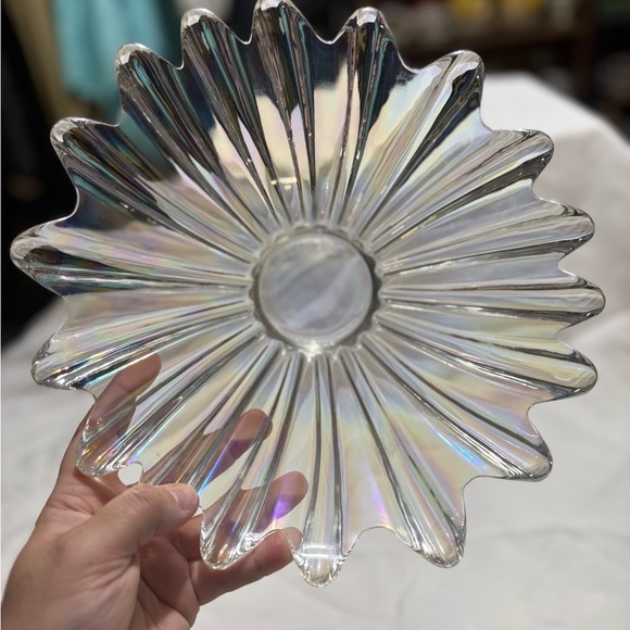 Vintage Iridescent Glass Bowl - Picture 3 of 4